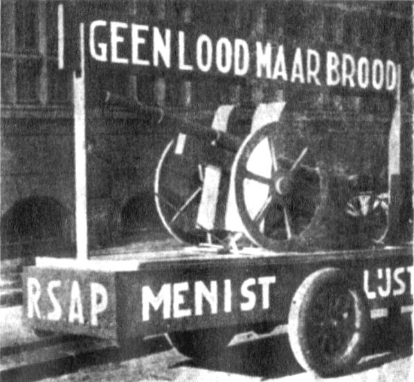 Ab Menist, op verkiezingscampagne